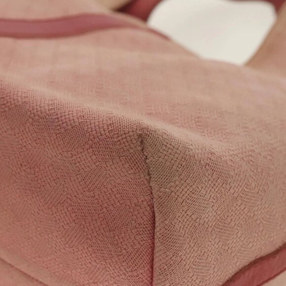 BOTTEGA VENETA Hand Bag Canvas Pink Auth 94232 - Picture 10 of 14